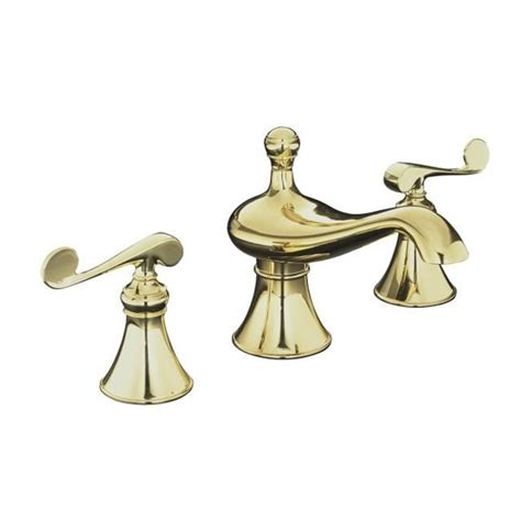 Kohler K 16102 4 Pb Vibrant Polished Brass Revival Widespread Lavatory