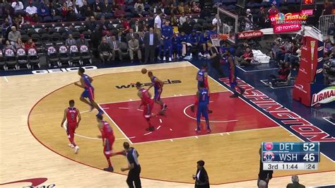 Rd Quarter One Box Video Washington Wizards Vs Detroit Pistons