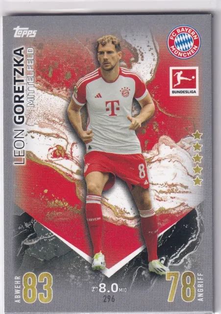 Topps Match Attax Bundesliga Carte Num Ro Leon