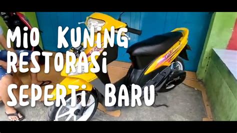 Yamaha Mio Kuning Simple Elegant YouTube