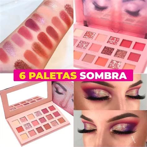 Paletas De Sombras Nude Tonos Rosas Dorado Ocres Mercadolibre