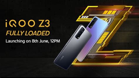 iQoo Z3 5G Specifications Teased Ahead Of India Launch On June 8