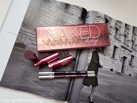 Urban Decay Naked Cherry Collection Review The Velvet Life
