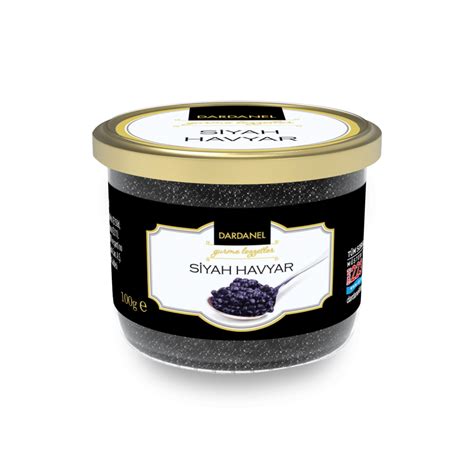 SİYAH HAVYAR 100g Dardanel Lezzeti