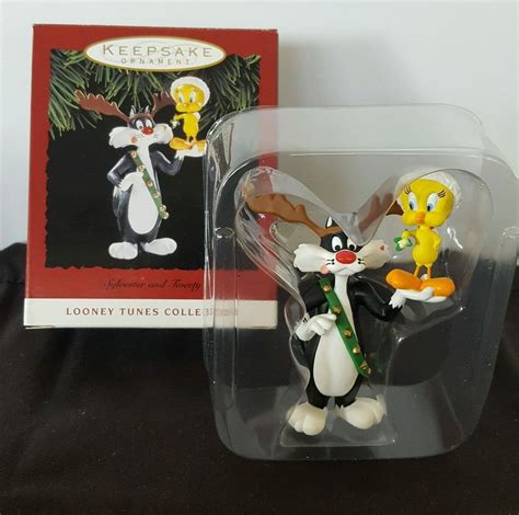 Hallmark Keepsake Ornament Sylvester And Tweety Looney Tunes 1993