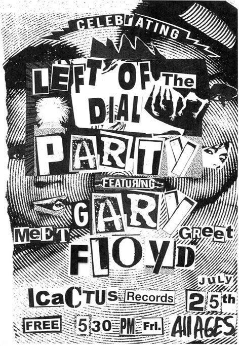 A Poster With Words On It That Says Let T Off The Party Party Gar Floyd