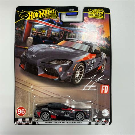 Jual Hot Wheels Premium Boulevard Toyota GR Supra Shopee Indonesia