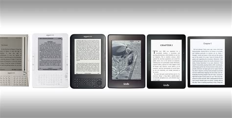 How The Kindle Was Designed Through Years And Generations