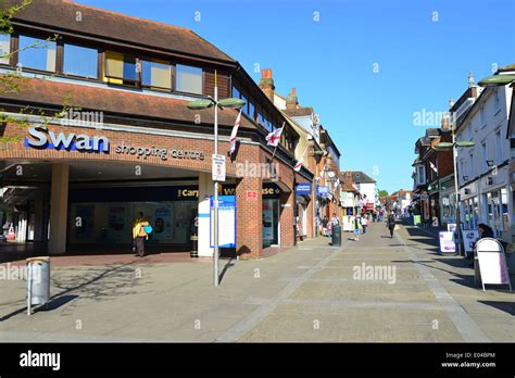 High Street Leatherhead Surrey England United Kingdom Stock Photo