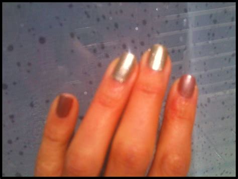 Beaut Blog By Misskikaw Manucure Manucure Nude Et Or Pour L