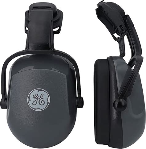 Ge Cap Mounted Earmuff 25 Db Nrr Dielectric Noise Reduction Safety