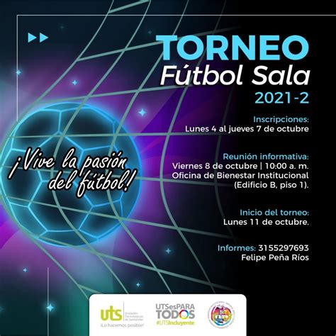 Torneo De Fútbol Sala 2021 2 Unidades Tecnológicas De Santander