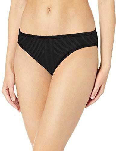 110 Kenneth Cole Women S Black Low Rise Hipster Bikini Swim Bottom