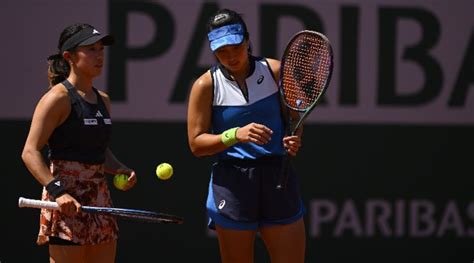 French Open: Doubles pair disqualified after ball girl is hit | Tennis News - The Indian Express