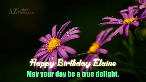 Happy Birthday Elaine