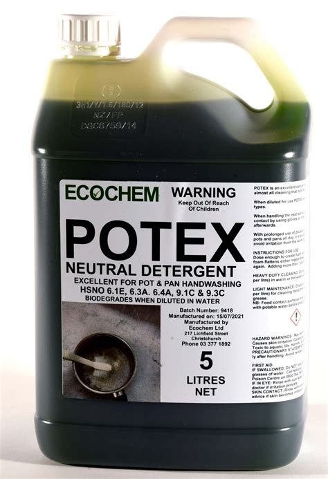 Potex Ecochem Cleaning Products