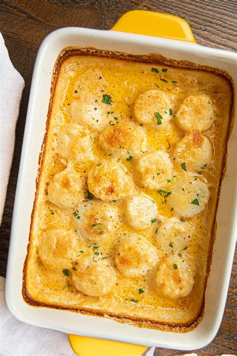 Ultimate Scallop Gratin (1 bowl Prep, Just 20 mins!) - Dinner, then Dessert