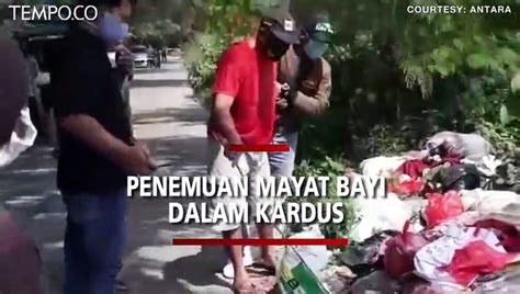 Warga Bekasi Dihebohkan Temuan Jasad Bayi Dalam Kardus Video Dailymotion