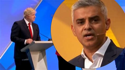 Eu Referendum Debate Boris Johnson Sadiq Khan And Ruth Davidson Clash