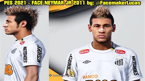 Pes Face Neymar Jr By Facemakerlucas K Youtube