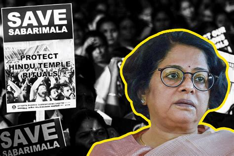 Justice Indu Malhotra Dissenting Hero Of The Sabarimala Case Retires Today