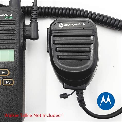 For Motorola Two Way Radio Walkie Talkie Microphone Speaker Mic Cp