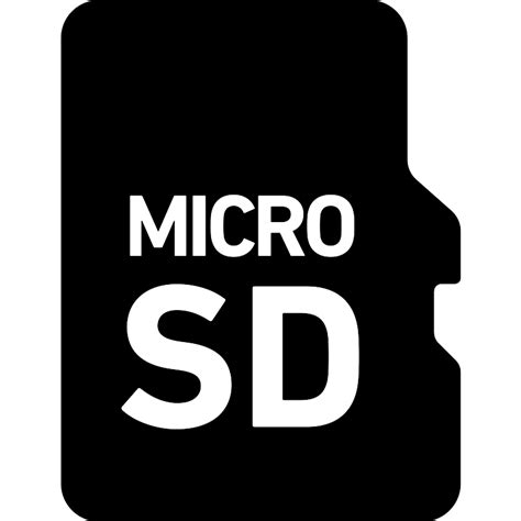 Micro Sd Card Vector Svg Icon Svg Repo