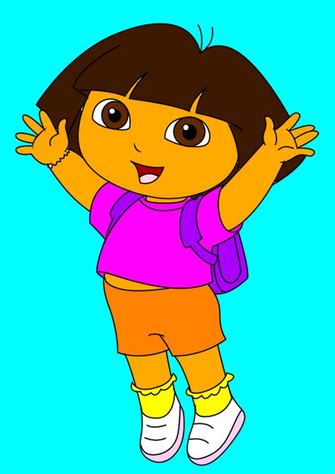 Dora Waving Her Hands By Drawingliker100 On Deviantart