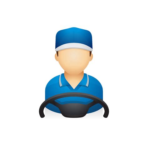 driver avatar icon  colors  vector art  vecteezy