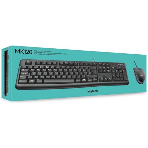 Logitech Wired Keyboard MK120 - Amman Jordan - Pccircle