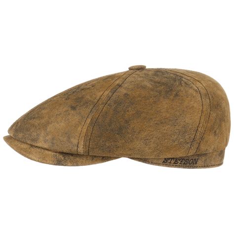 Casquette Lanesboro En Cuir Stetson Reference 2286 Chapellerie