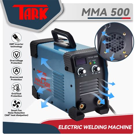 Tark Mma 500 Portable Igbt Inverter Welding Machine Heavy Duty And