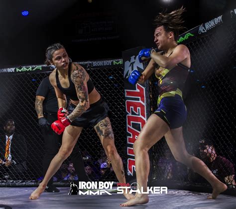 Fight Highlight Photos Iron Boy Mma 13 Angelica Flores