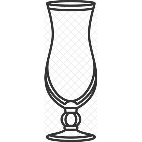 Hurricane Glass Icon Download In Line Style