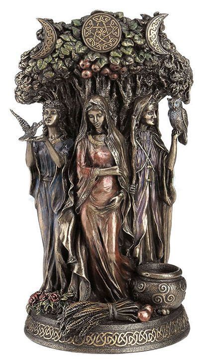 Triple Goddess Mother Maiden Crone Statue Wu77085a4 Goddess Statue