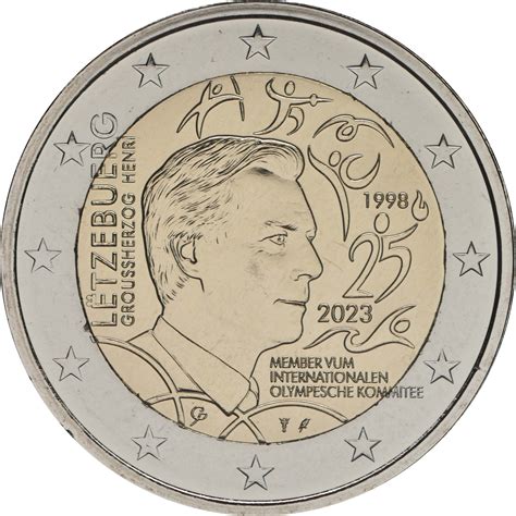 Euro Olympisches Komitee Ioc Stgl Luxemburg Coincard