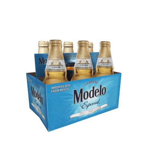 Cerveza Clara Modelo Especial Botellas De Ml C U