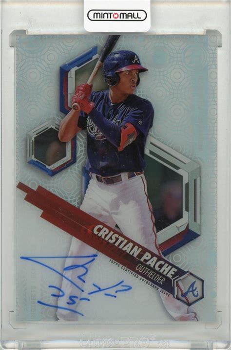 ミントモール MINT 大丸心斎橋店 2018 Bowman High Tek Autograph Cristian Pache