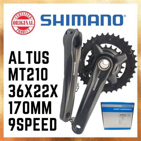 Crank Shimano Altus FC MT210 B2 Lazada PH