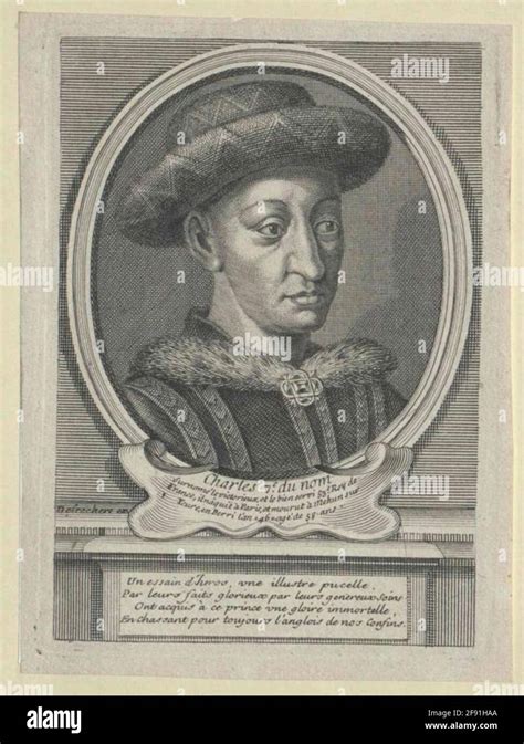 Charles VII., King of France Stock Photo - Alamy