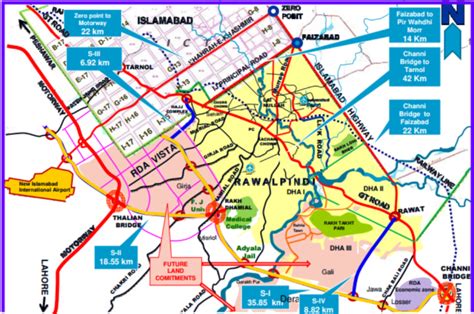 Rawalpindi Ring Road Map