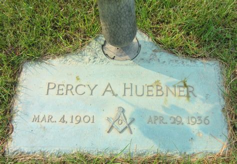 Percy A Huebner Find A Grave Memorial