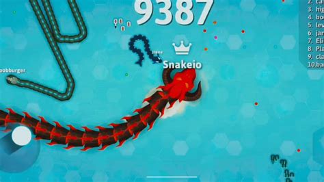 Snake Io Pro Giant Snake Vs Troll Tiny Snake Epic Snakeio Gameplay