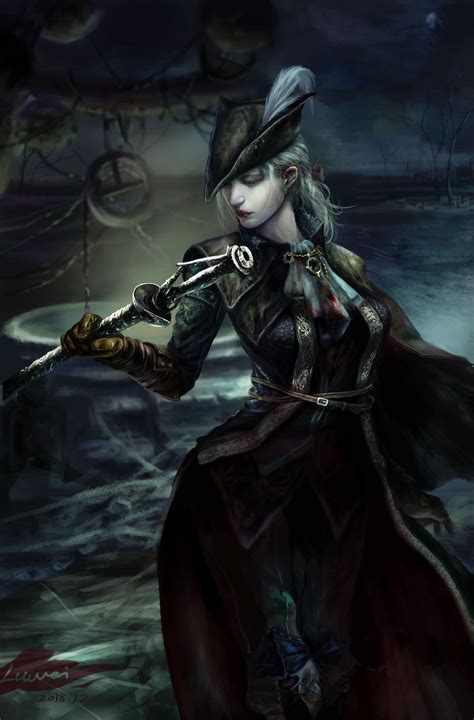 Bloodborne lady Maria by luwei76 on DeviantArt