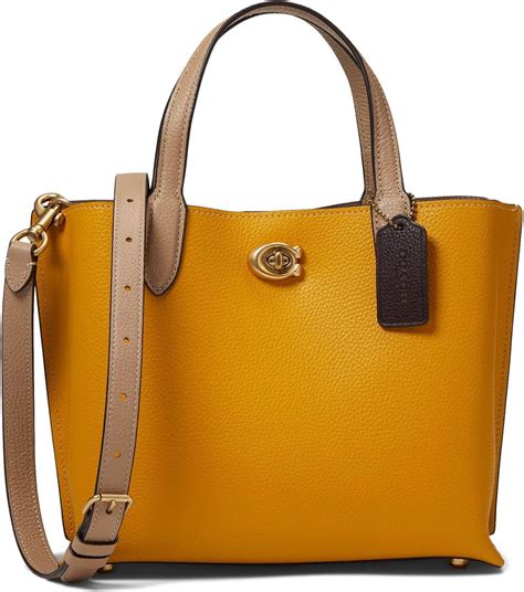 Coach Willow Tote In Colorblock Se Priser Nu