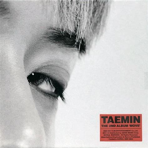 SHINEE TAEMIN MOVE 2ND ALBUM – Kpop USA