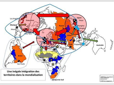 Une In Gale Int Gration Des Territoires Dans La Mondialisation Ppt