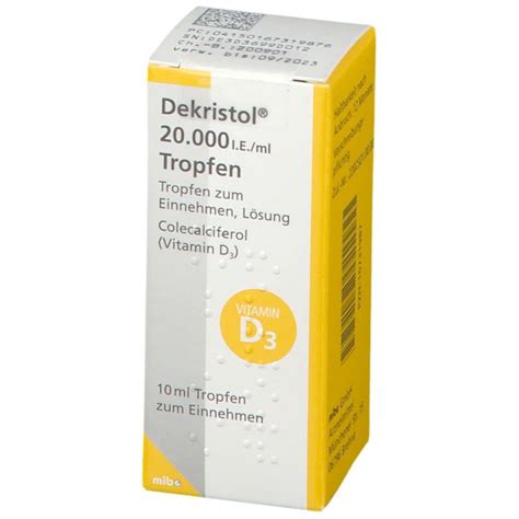 Dekristol 20 000 I E Ml 10 Ml Mit Dem E Rezept Kaufen Shop Apotheke