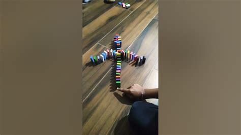 Greatest Effect By Domino Colourful Domino Amazing Tricks Dominoes