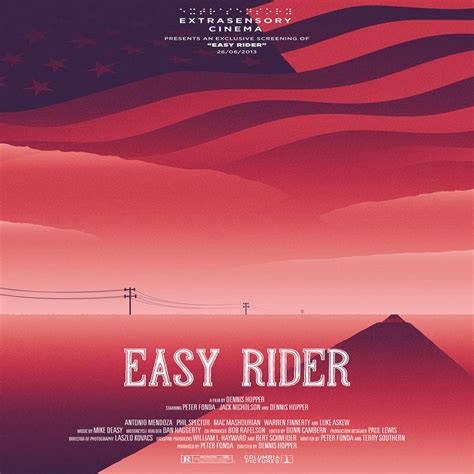 Mat Weller — Easy Rider Poster